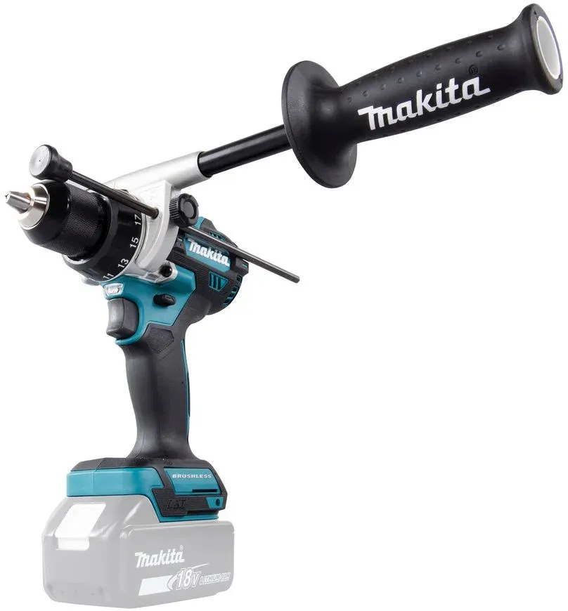 Дрель-шуруповерт Makita DHP486Z аккум. патрон:быстрозажимной - фото 7