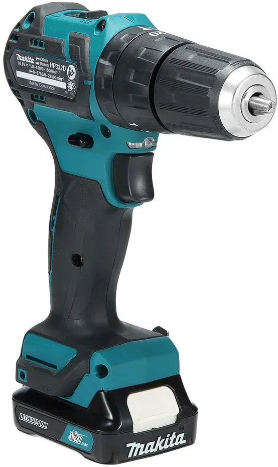 Дрель-шуруповерт Makita HP332DZ аккум. патрон:быстрозажимной - фото 8