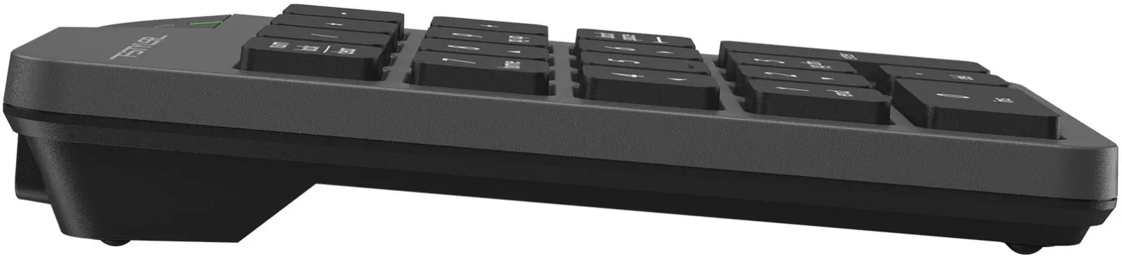 Числовой блок A4Tech FGK21C серый USB беспроводная slim для ноутбука - фото 2