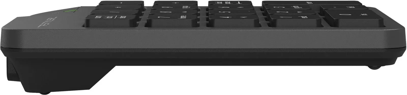 Числовой блок A4Tech FGK21C серый USB беспроводная slim для ноутбука - фото 3