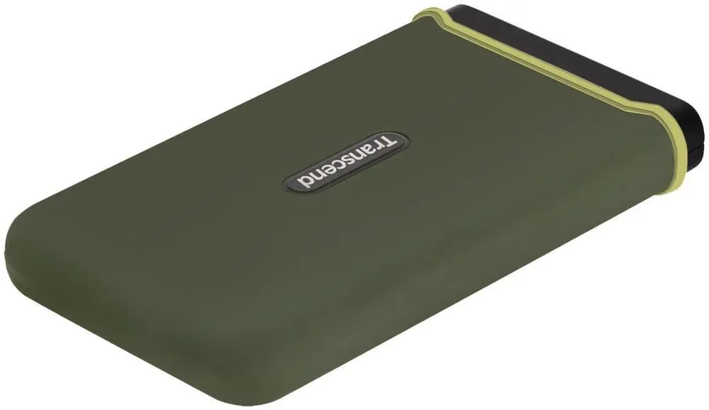 Накопитель SSD Transcend USB-C 2Tb TS2TESD380C темно-зеленый - фото 2