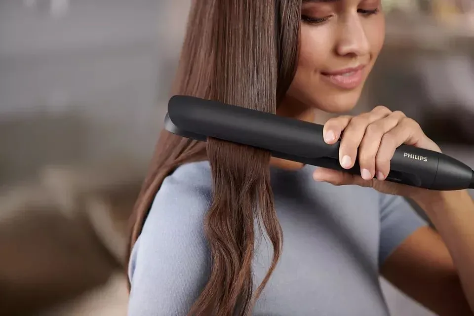 Выпрямитель Philips BHS510/00 черный макс.темп.:230С покрытие:керамическое с арган.маслом - фото 3