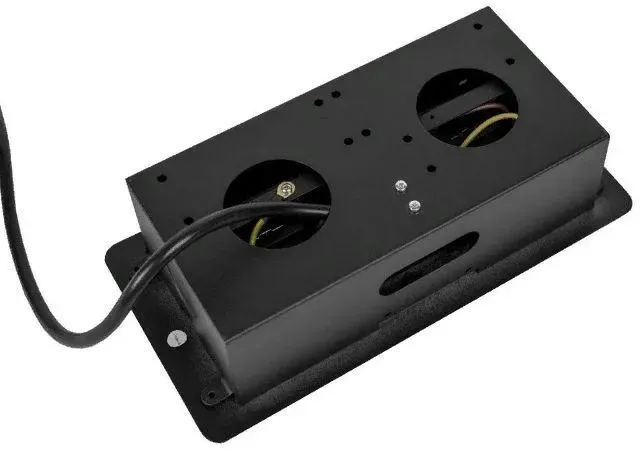 Аксессуары PREMIER PX/BL-HOR-2R-2USB-BLK черный - фото 3