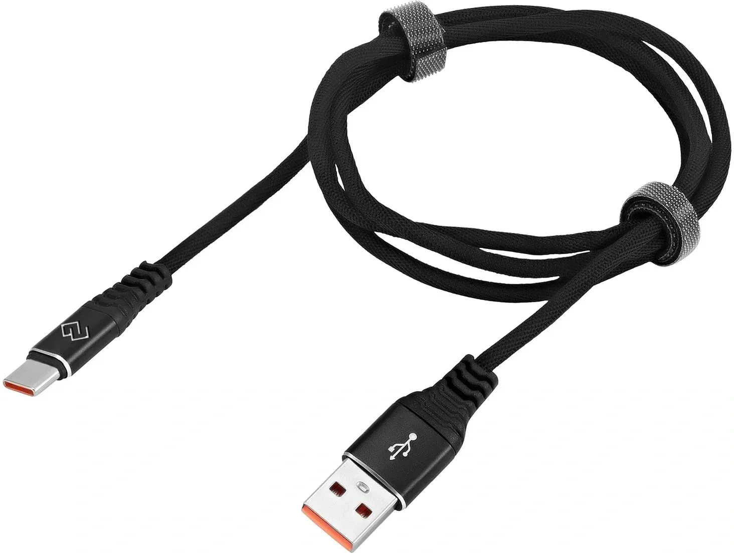 Кабель Digma DG-USBA-С-1M-27W USB m-USB Type-C m 1м черный - фото 1