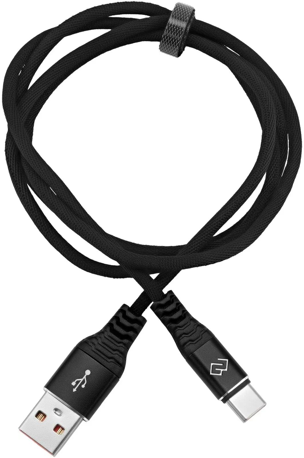 Кабель Digma DG-USBA-С-1M-27W USB m-USB Type-C m 1м черный - фото 3