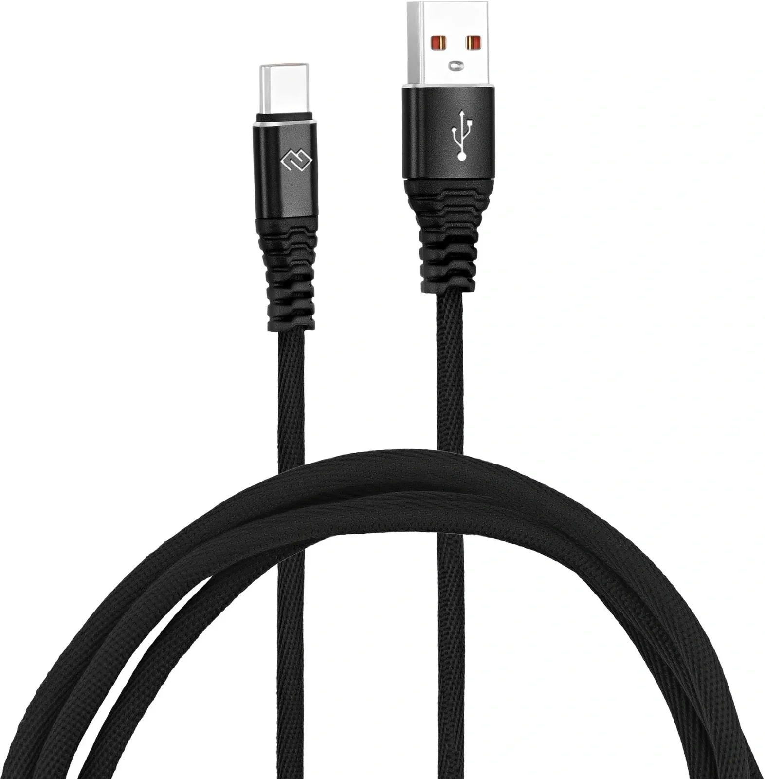 Кабель Digma DG-USBA-С-1M-27W USB m-USB Type-C m 1м черный - фото 4