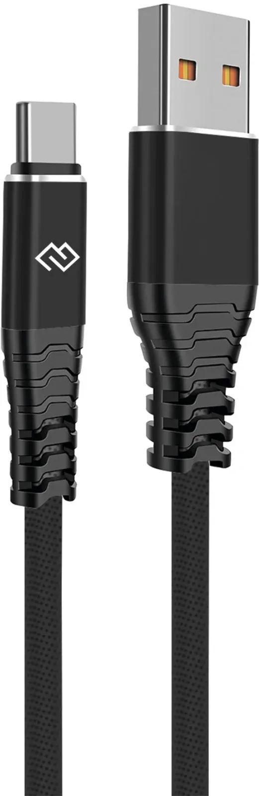 Кабель Digma DG-USBA-С-2M-27W USB m-USB Type-C m 2м черный - фото 4