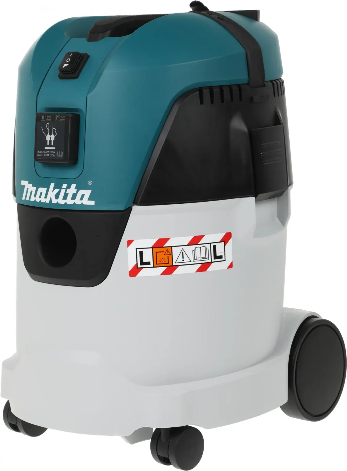 Строительный пылесос Makita VC2512L 1000Вт уборка: сухая/влажная серый - фото 2