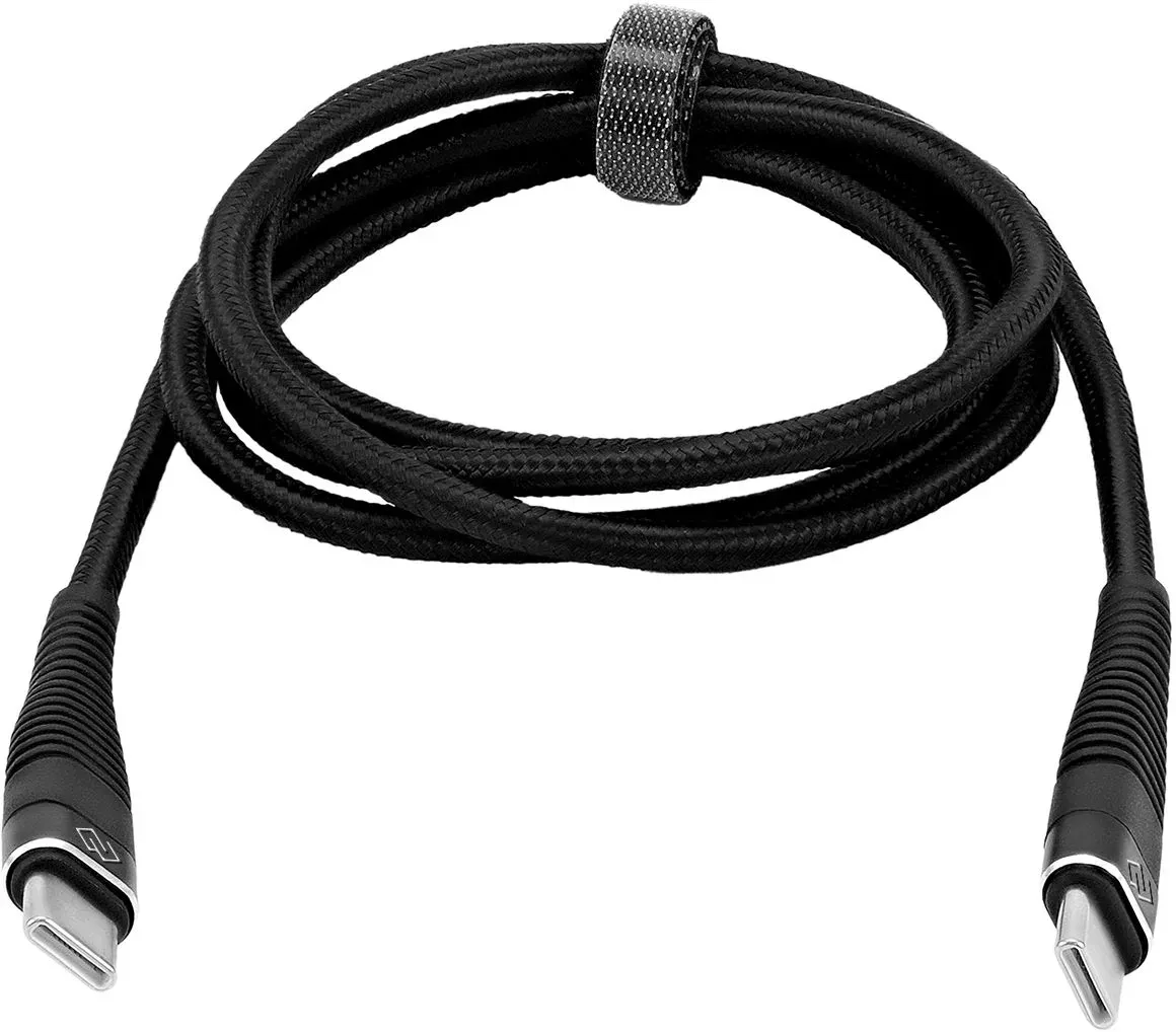 Кабель Digma DG-USBС-C-1M-100W USB Type-C m-USB Type-C m 1м черный - фото 2