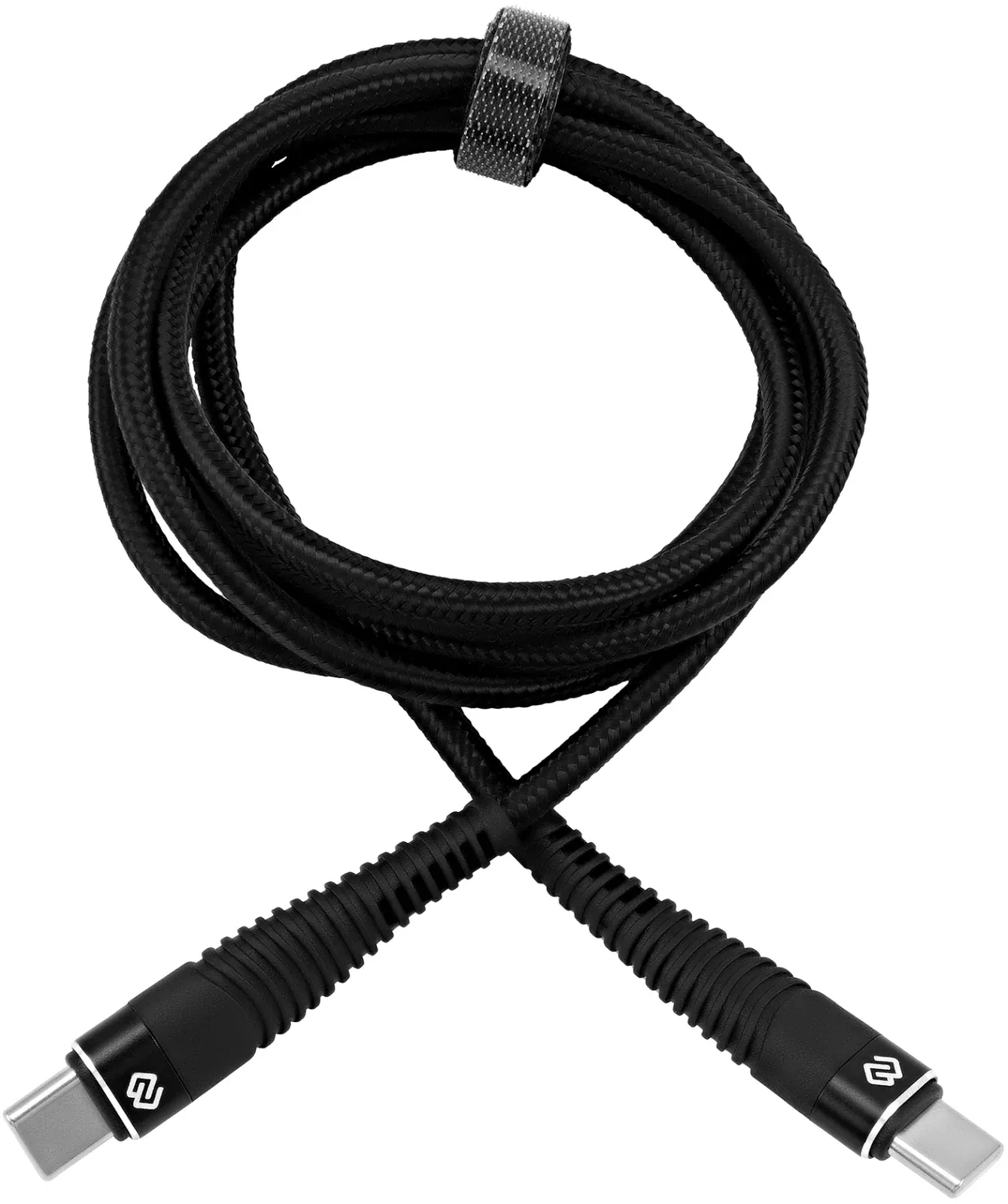 Кабель Digma DG-USBС-C-2M-100W USB Type-C m-USB Type-C m 2м черный - фото 4