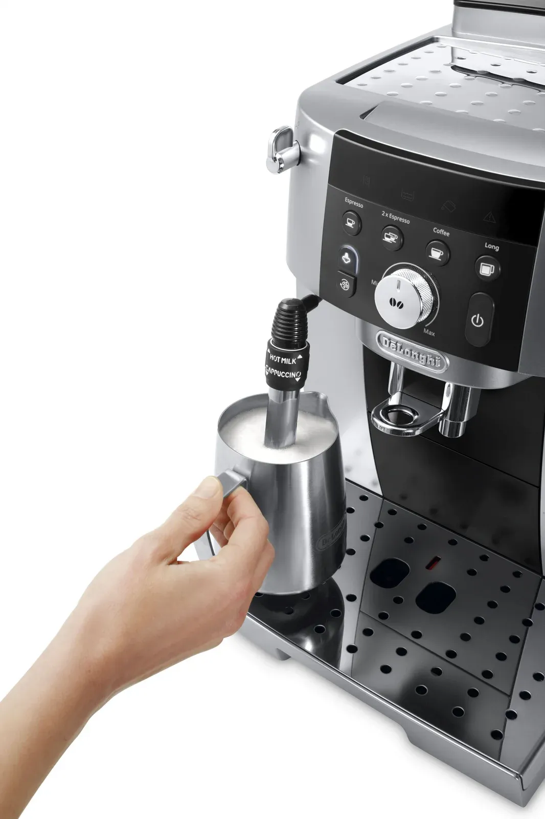 Кофемашина Delonghi Magnifica Smart ECAM250.23.SB 1450Вт черный/серебристый - фото 3