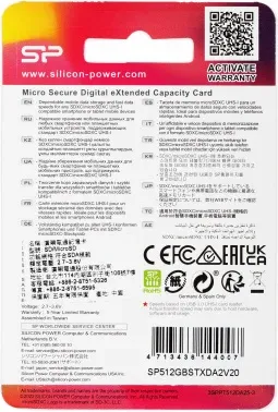 Флеш карта microSDXC 512GB Silicon Power SP512GBSTXDA2V20 Superior V30 A2 w/o adapter - фото 6