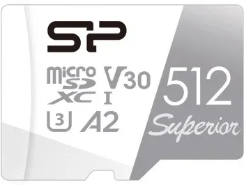 Флеш карта microSDXC 512GB Silicon Power SP512GBSTXDA2V20 Superior V30 A2 w/o adapter - фото 8