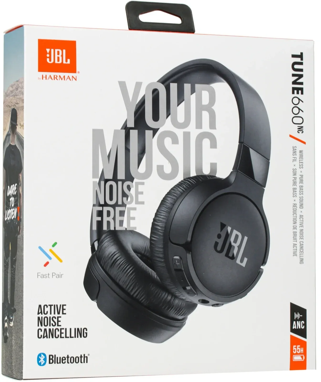Гарнитура накладные JBL Tune 660BT NC черный беспроводные bluetooth оголовье JBLT660NCBLK - фото 8