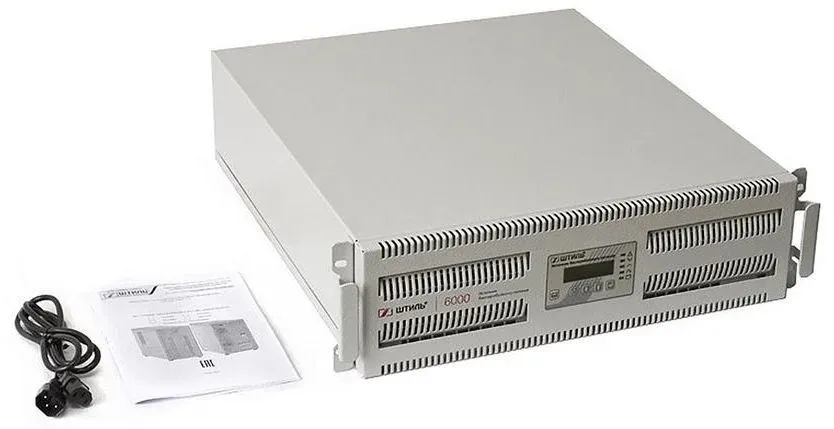 Источник бесперебойного питания Штиль SR SR1106L 5400Вт 6000ВА серый - фото 5