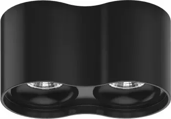 Светильник Gauss Overhead HD033 потолоч. 24Вт 3000K цв.св.:белый теплый черный - фото 5