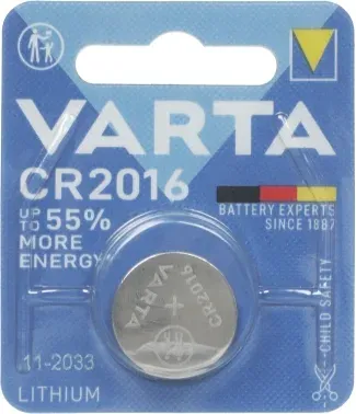 Батарея Varta Electronics BL1 Lithium CR2016 1шт блистер - фото 5