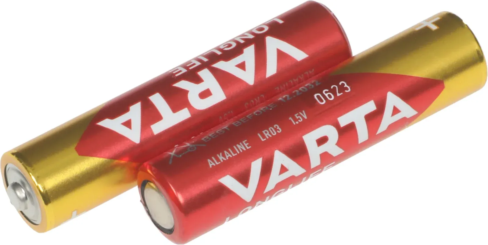 Батарея Varta LongLife Max Power LR03 Alkaline AAA 2шт блистер - фото 3