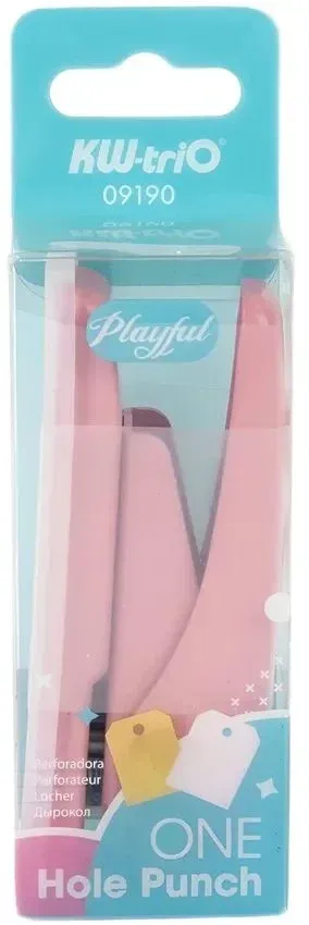 Дыроколы KW-TRIO 09190PINK розовый