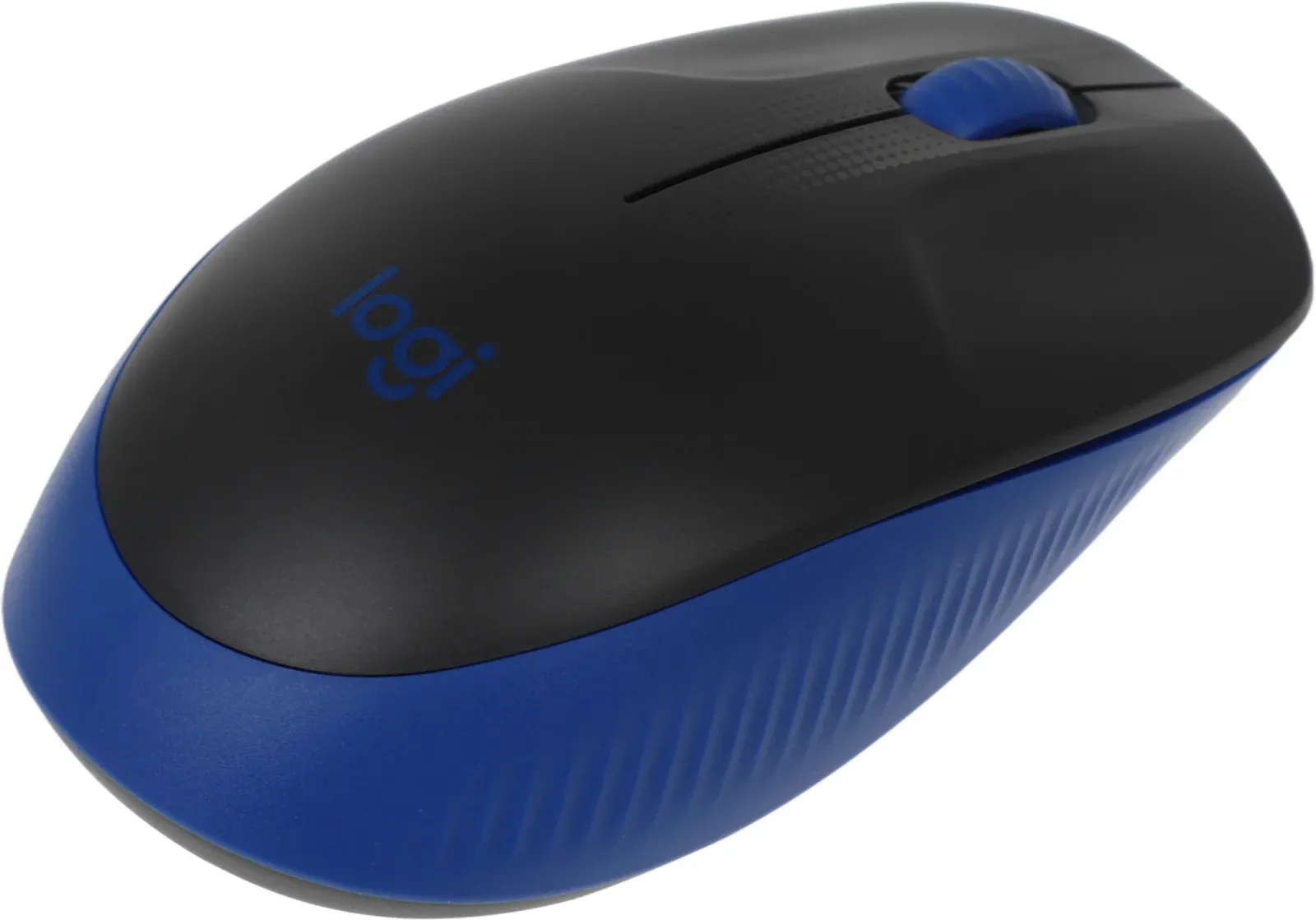 Мышь Logitech M190 черный/синий оптическая 1000dpi беспров. USB 2but 910-005925 - фото 2