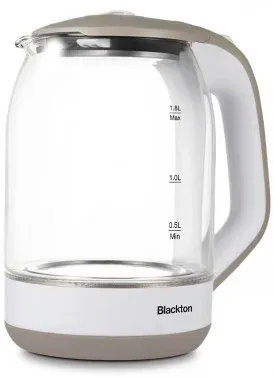 Чайник электрический Blackton Bt KT1823G 1.8л. 1500Вт белый/бежевый корпус: стекло/пластик 86185612 - фото 2