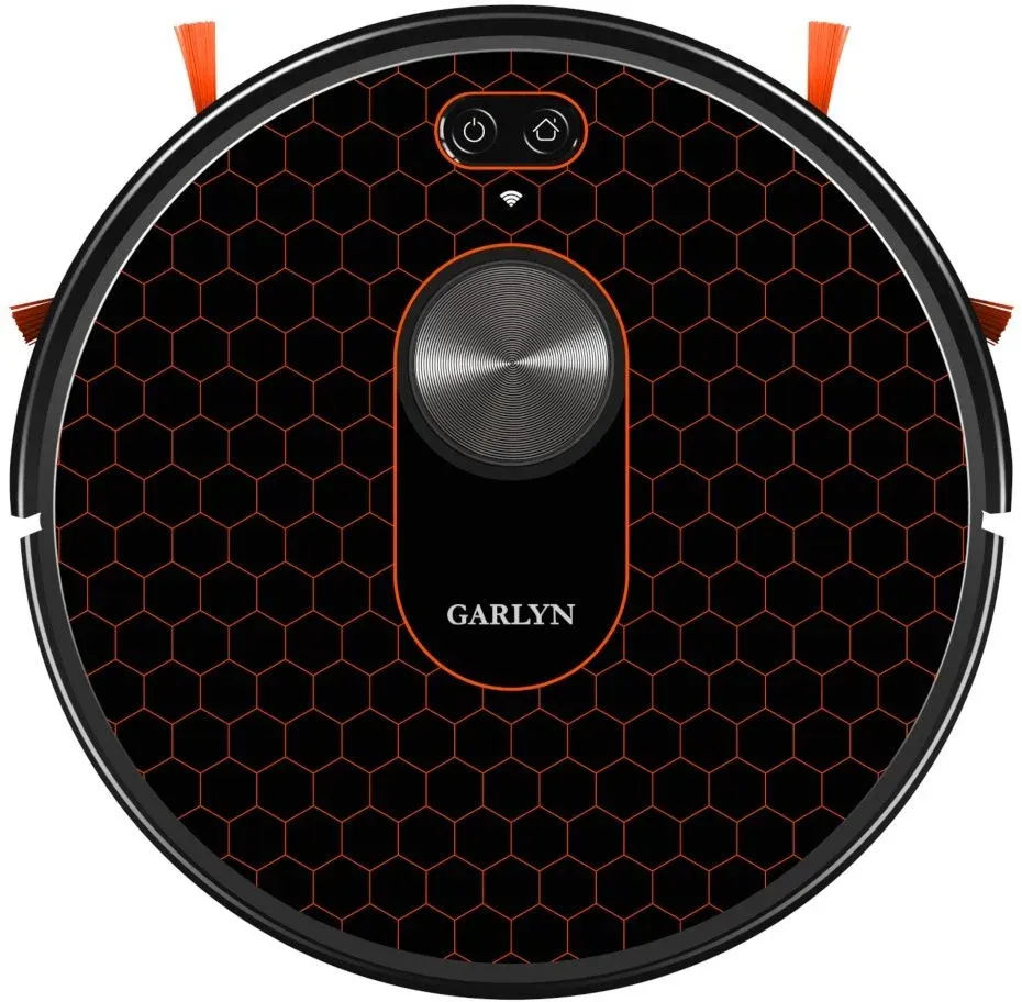 Пылесос-робот Garlyn SR-800 Max 25Вт черный/оранжевый - фото 2