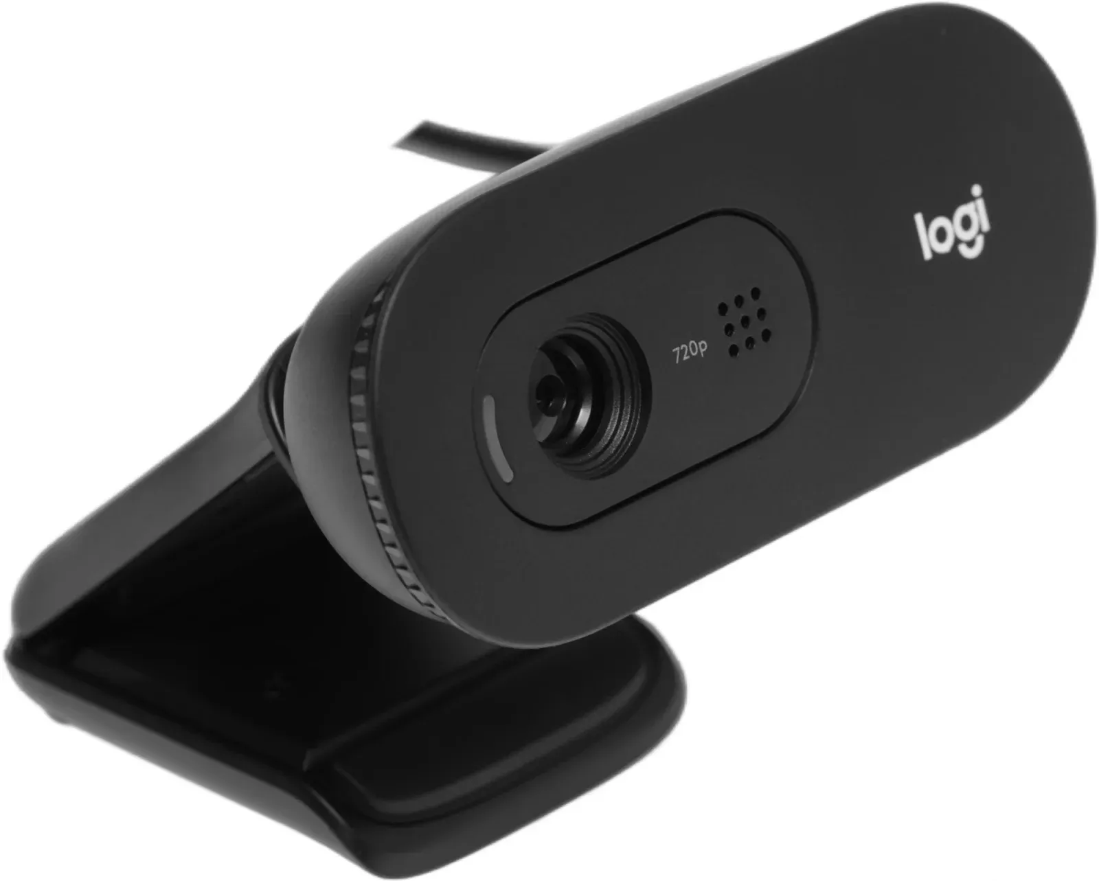 Камера Web Logitech HD Webcam C505e черный 1.2Mpix 1280x720 USB2.0 с микрофоном для ноутбука 960-001373 - фото 3