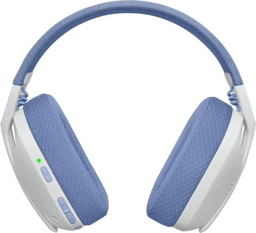 Наушники с микрофоном Logitech G435 белый/синий накладные BT/Radio оголовье 981-001077 - фото 2