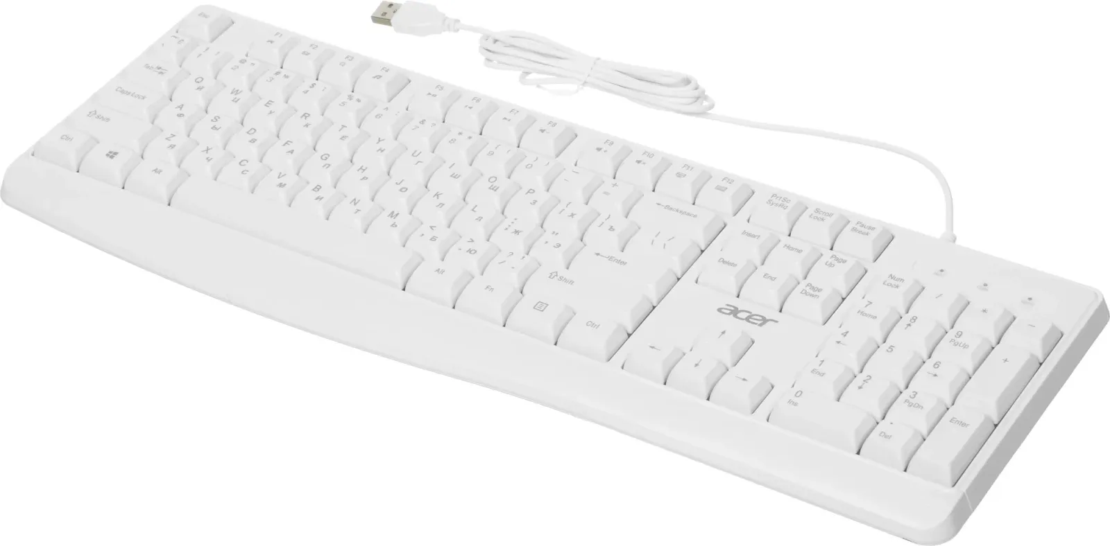 Клавиатуры ACER OKW301 белый - фото 4