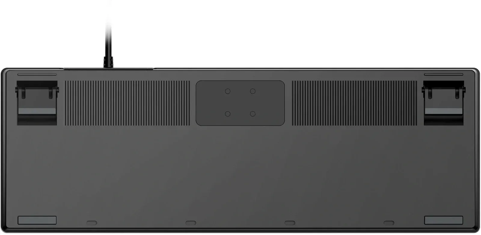 Клавиатура Acer OKW303 механическая черный/серый USB for gamer LED ZL.KBDCC.01D кабель 1.8м - фото 2