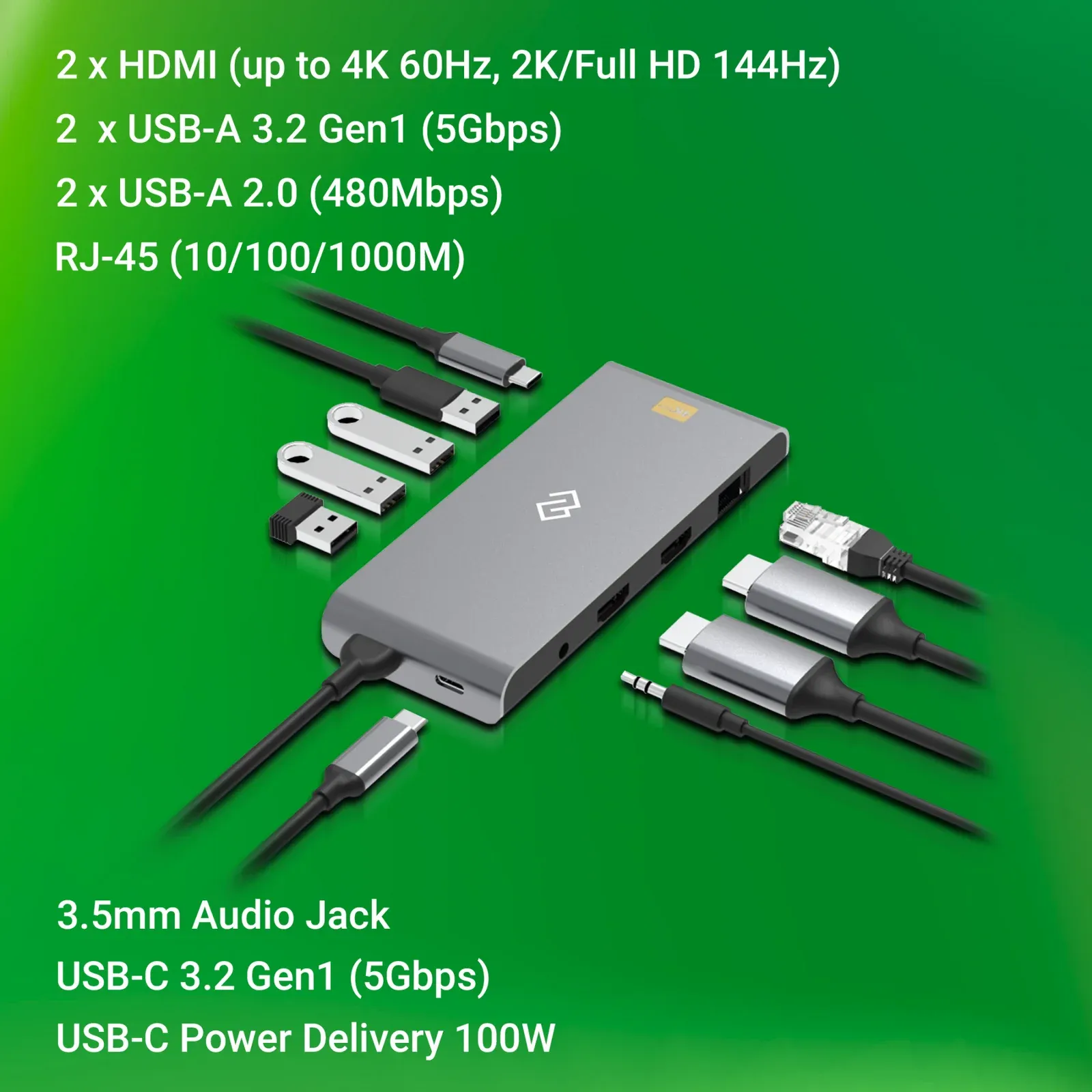 Стыковочная станция Digma DS-580, черный - фото 2