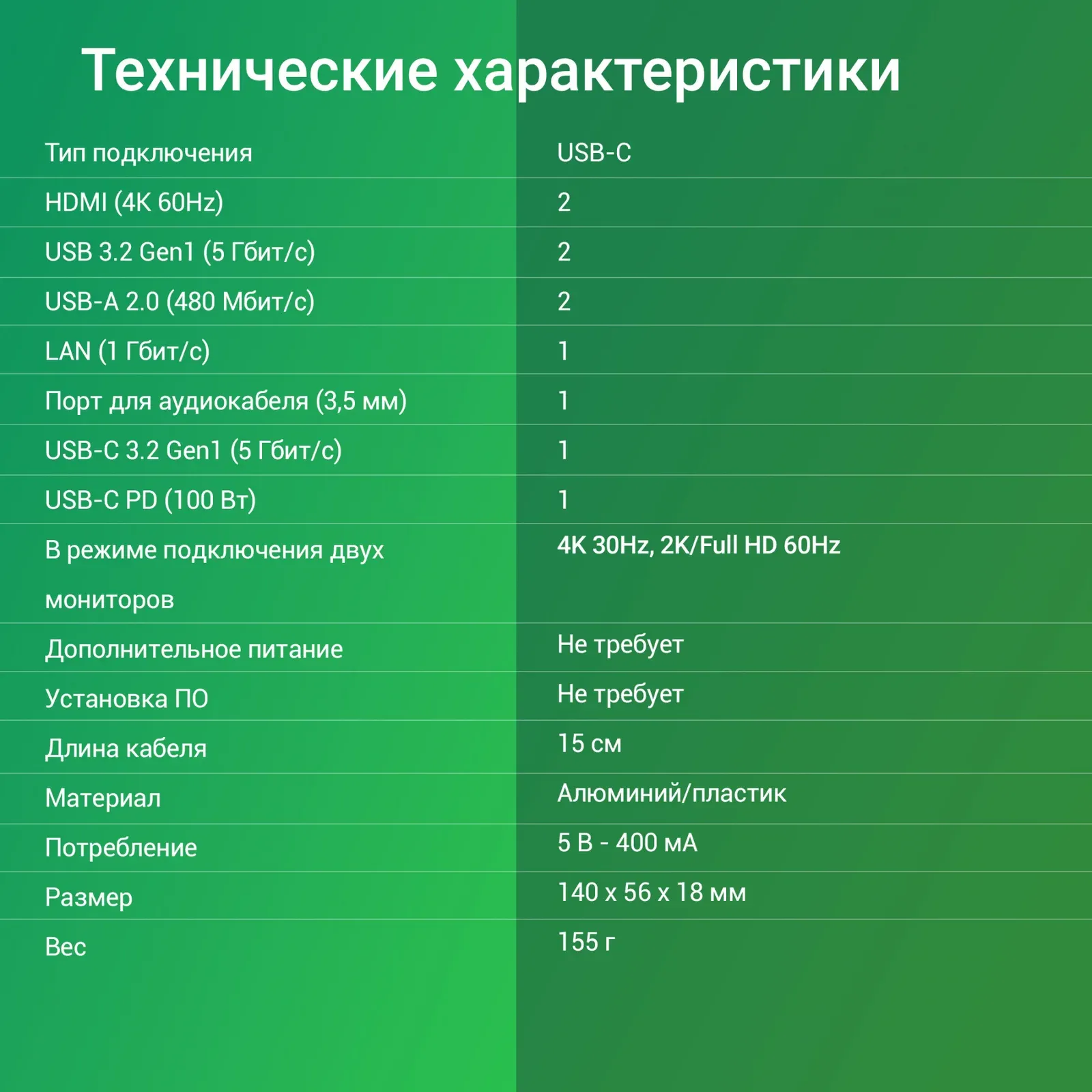 Стыковочная станция Digma DS-580, черный - фото 4