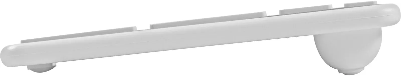 Клавиатура Acer OKR301 белый/серебристый USB беспроводная BT/Radio slim Multimedia ZL.KBDEE.015 - фото 6