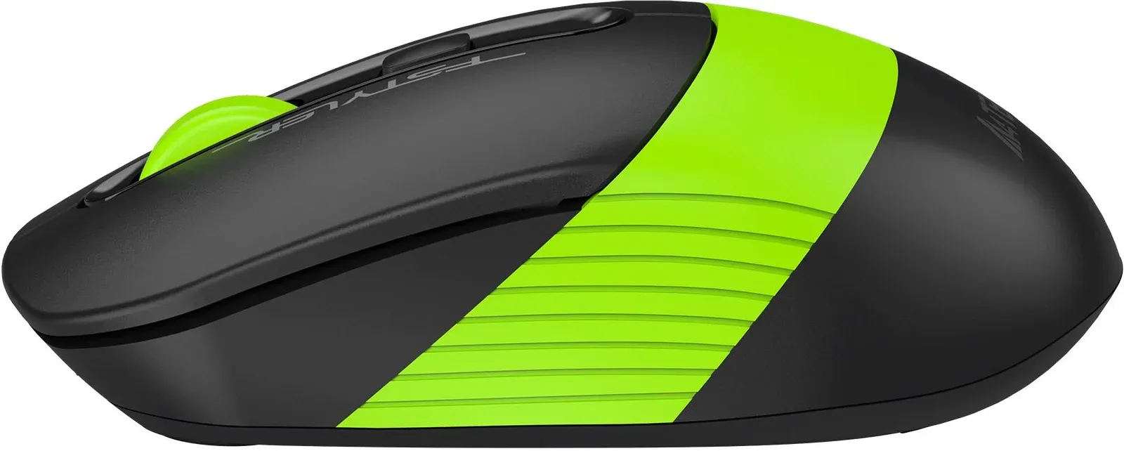Мышь A4Tech Fstyler FG10CS Air черный/зеленый оптическая 2000dpi silent беспров. USB для ноутбука 4but FG10CS AIR SPORTS GREEN - фото 5