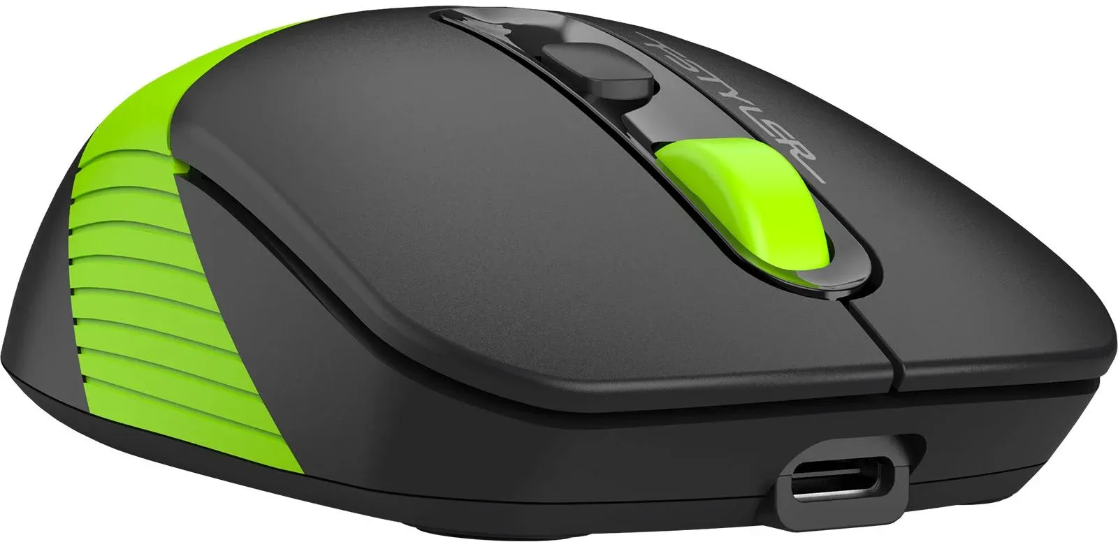 Мышь A4Tech Fstyler FG10CS Air черный/зеленый оптическая 2000dpi silent беспров. USB для ноутбука 4but FG10CS AIR SPORTS GREEN - фото 8