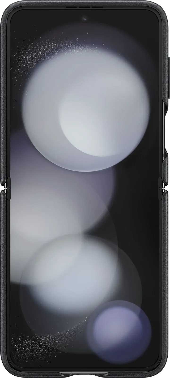 Чехол клип-кейс Samsung для Samsung Galaxy Z Flip5 Flap Eco-Leather Case B5 черный EF-VF731PBEGRU - фото 2
