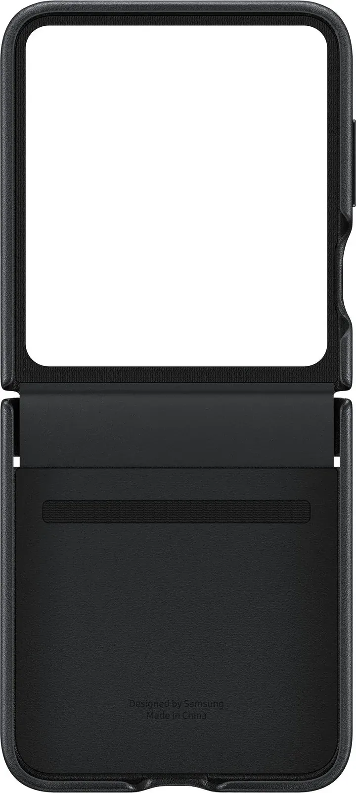 Чехол клип-кейс Samsung для Samsung Galaxy Z Flip5 Flap Eco-Leather Case B5 черный EF-VF731PBEGRU - фото 6