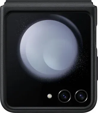 Чехол клип-кейс Samsung для Samsung Galaxy Z Flip5 Flap Eco-Leather Case B5 черный EF-VF731PBEGRU - фото 8