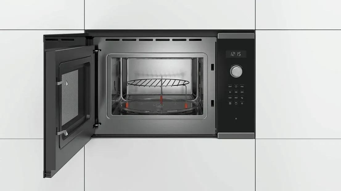 Микроволновая печь Bosch BEL554MS0 25л. 900Вт черный/нержавеющая сталь встраиваемая, 25 л - фото 3