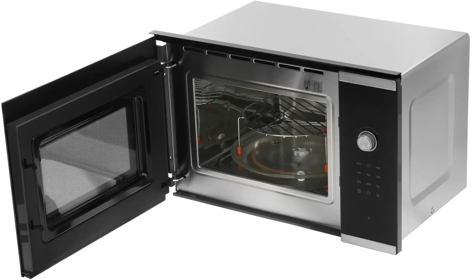 Микроволновая печь Bosch BEL554MS0 25л. 900Вт черный/нержавеющая сталь встраиваемая, 25 л - фото 8