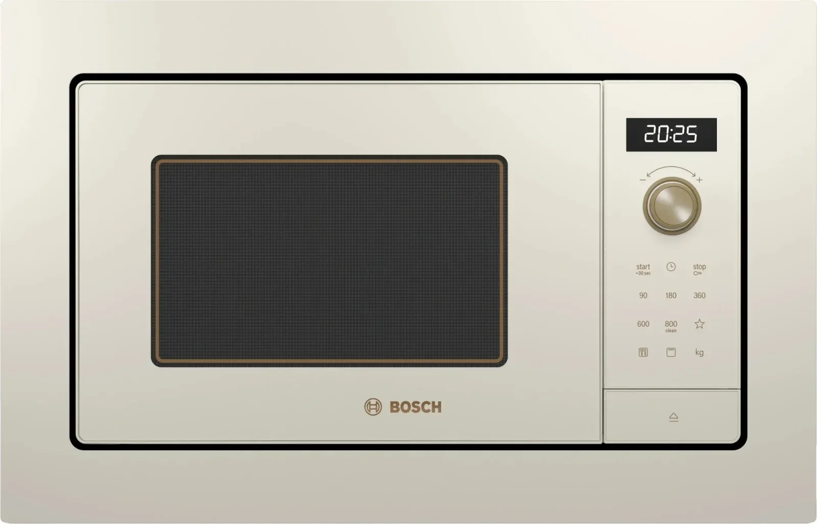 Микроволновая печь Bosch BEL653MP3 25л. 800Вт жемчужно-белый встраиваемая, 25 л