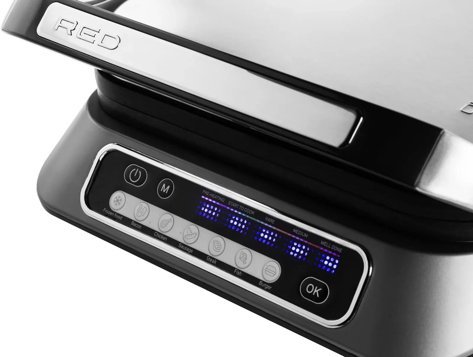 Электрогриль Red Solution SteakPRO RGM-M805 2100Вт черный - фото 4