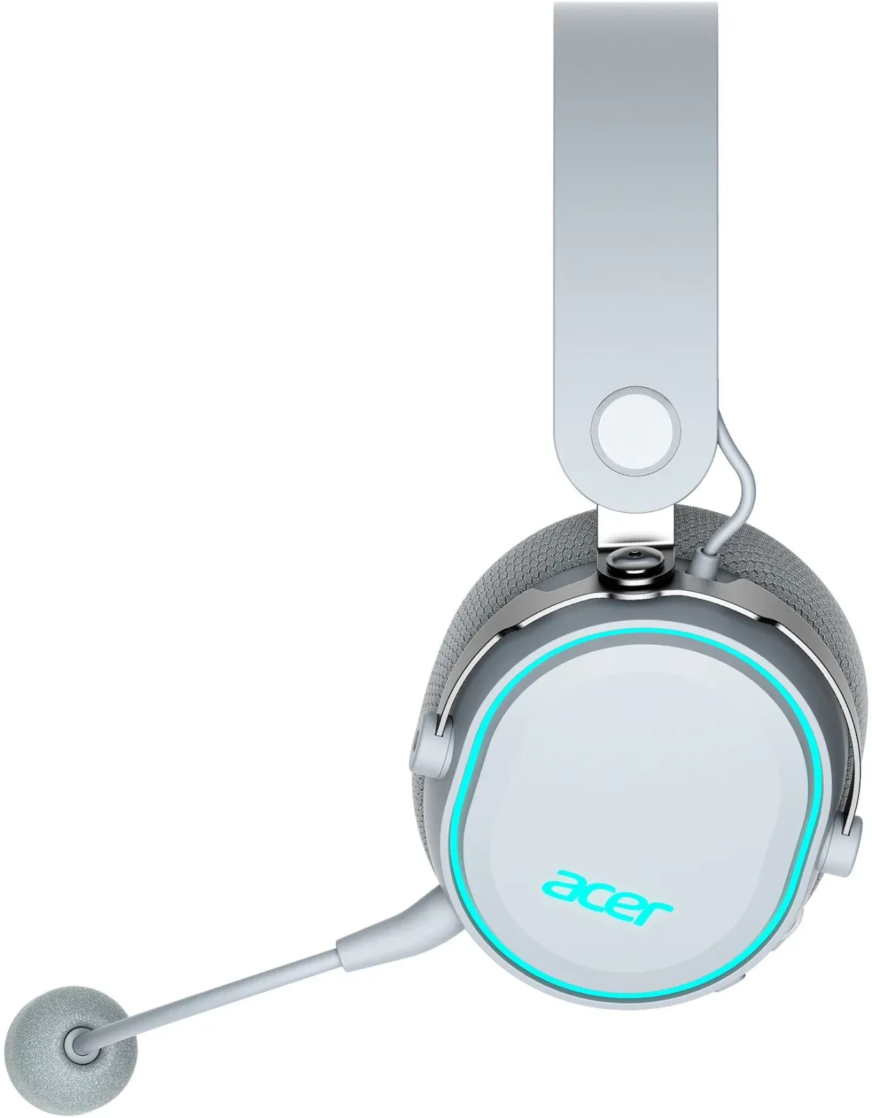 Наушники с микрофоном Acer OHR303 белый мониторные BT/Radio/3.5mm оголовье ZL.HDSEE.00A - фото 3