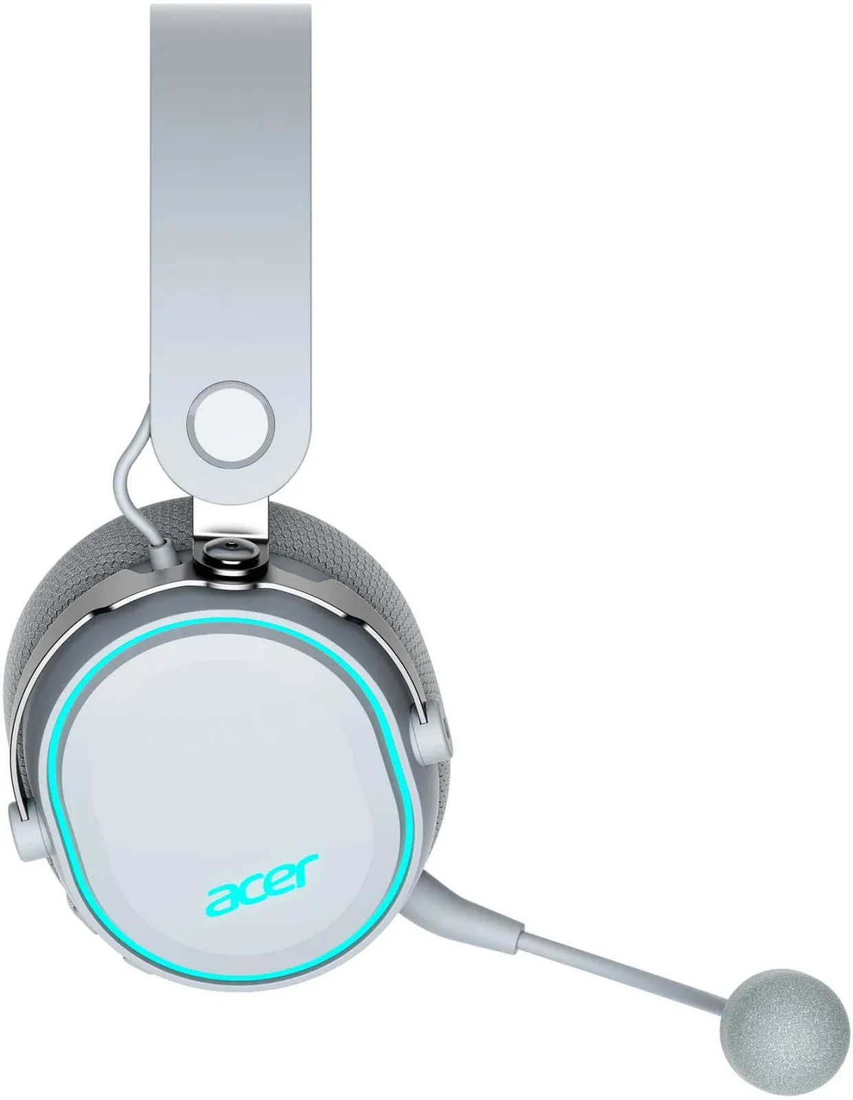 Наушники с микрофоном Acer OHR303 белый мониторные BT/Radio/3.5mm оголовье ZL.HDSEE.00A - фото 4
