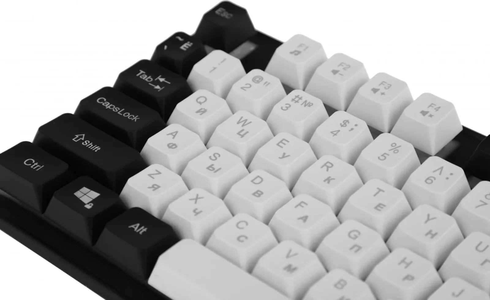 Клавиатура Defender GK-077 белый/черный USB for gamer LED 45078 кабель 1.5м - фото 7