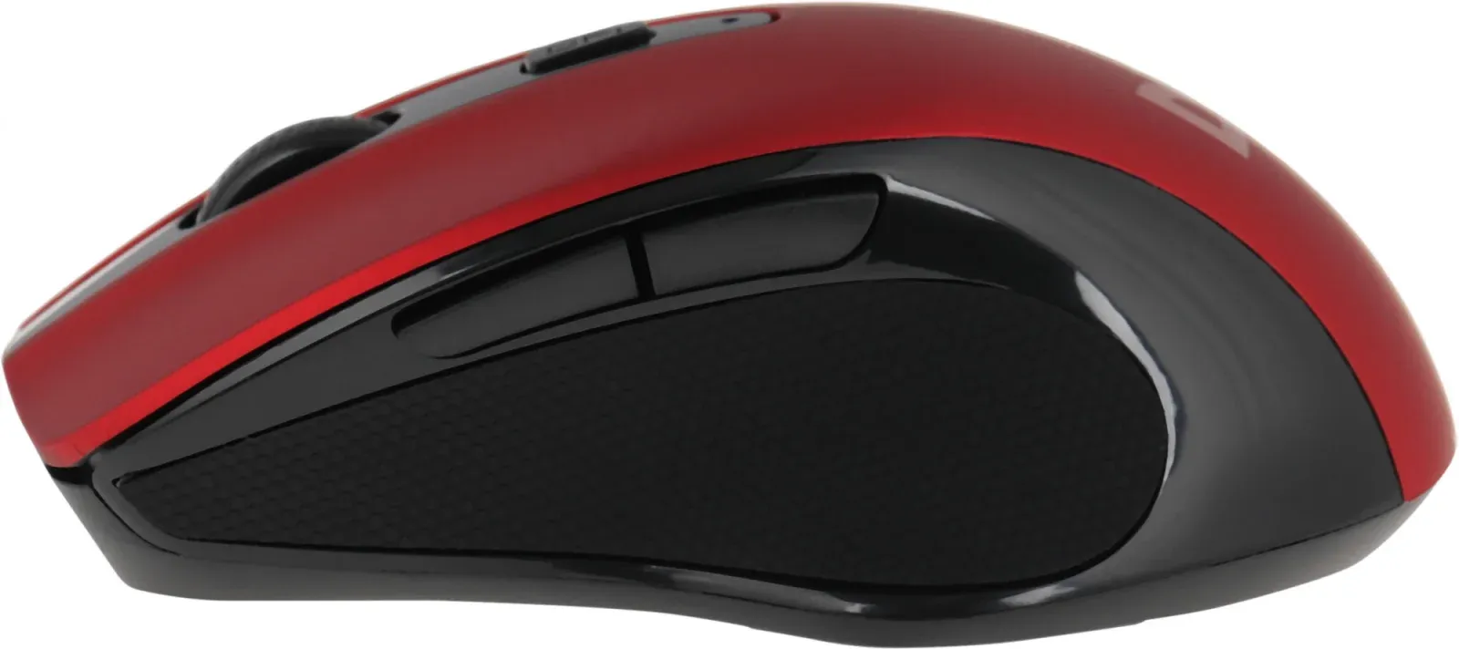 Мышь Defender Prime MB-053 красный/черный оптическая 1600dpi silent беспров. USB для ноутбука 5but 52052 - фото 4
