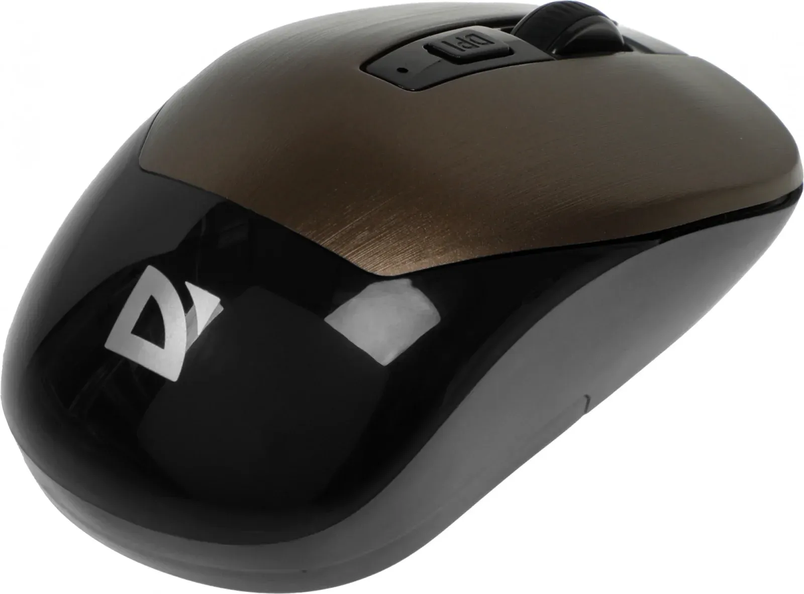 Мышь Defender Wave MM-995 бронзовый оптическая 1600dpi silent беспров. USB для ноутбука 3but 52992 - фото 7