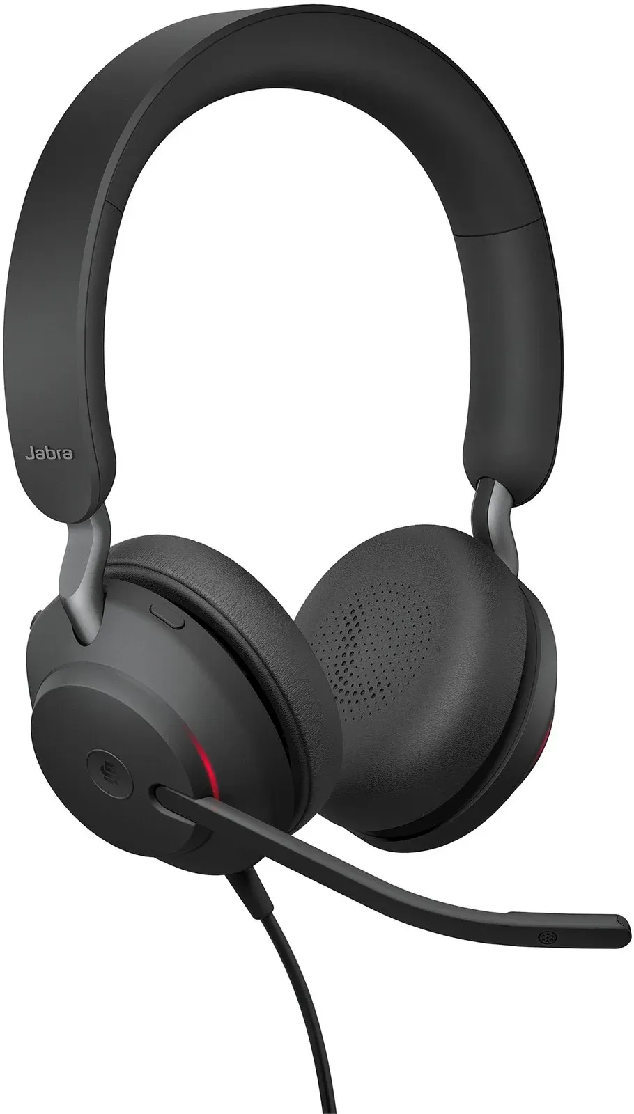 Наушники с микрофоном Jabra Evolve2 40 черный накладные USB оголовье 24189-999-999 - фото 3
