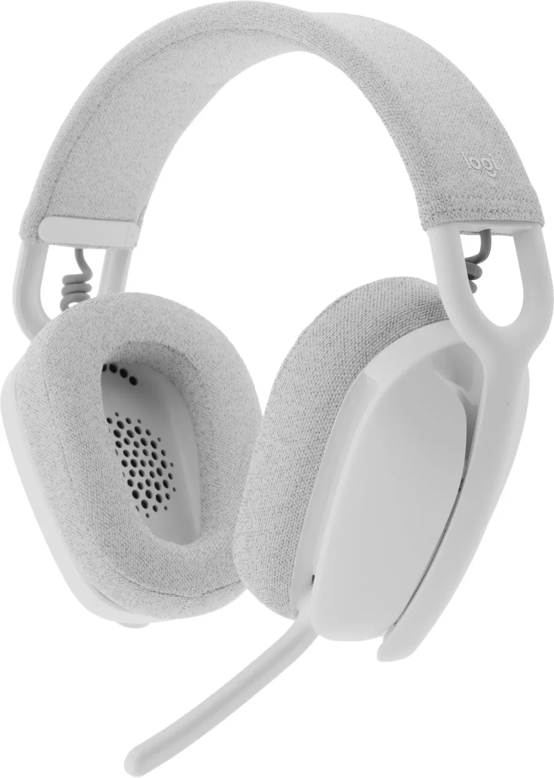 Наушники с микрофоном Logitech ZONE Vibe 100 белый мониторные BT оголовье 981-001219 - фото 3