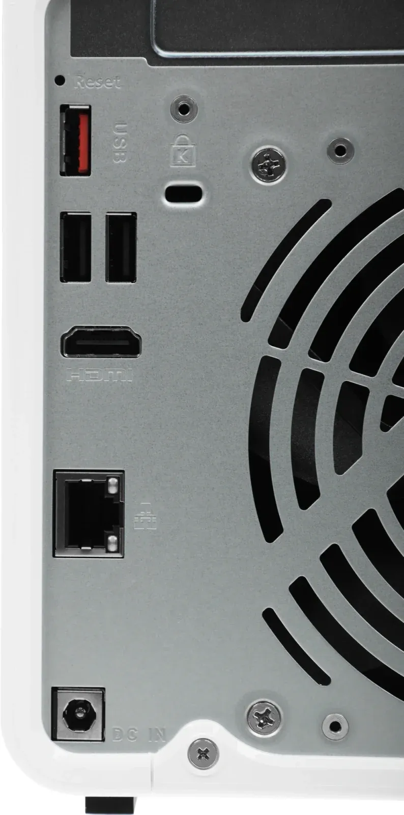 Сетевое хранилище NAS Qnap Original TS-462-4G 4-bay настольный Celeron N4505, белый - фото 4